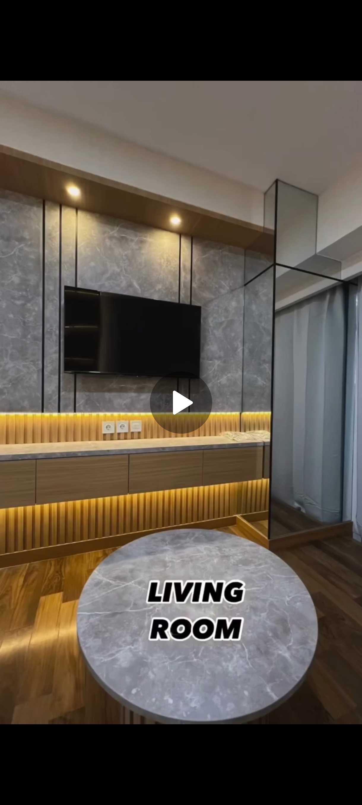 Апартаменты La Viz - Современный дизайнерский интерьер в Pakuwon, Сурабая