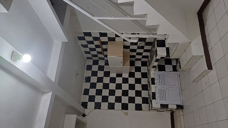 Two-Story House with Air Conditioning and Service Room