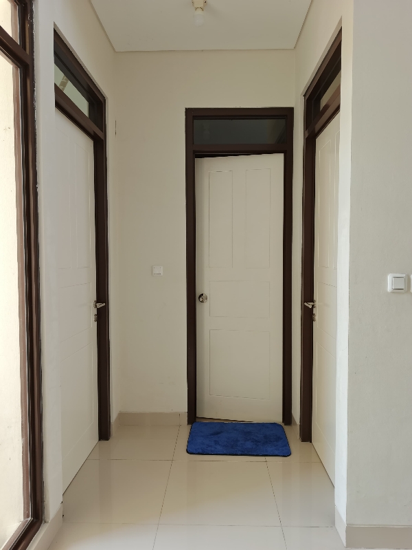 Semi-Furnished 2-Bedroom House with AC in Citra Raya