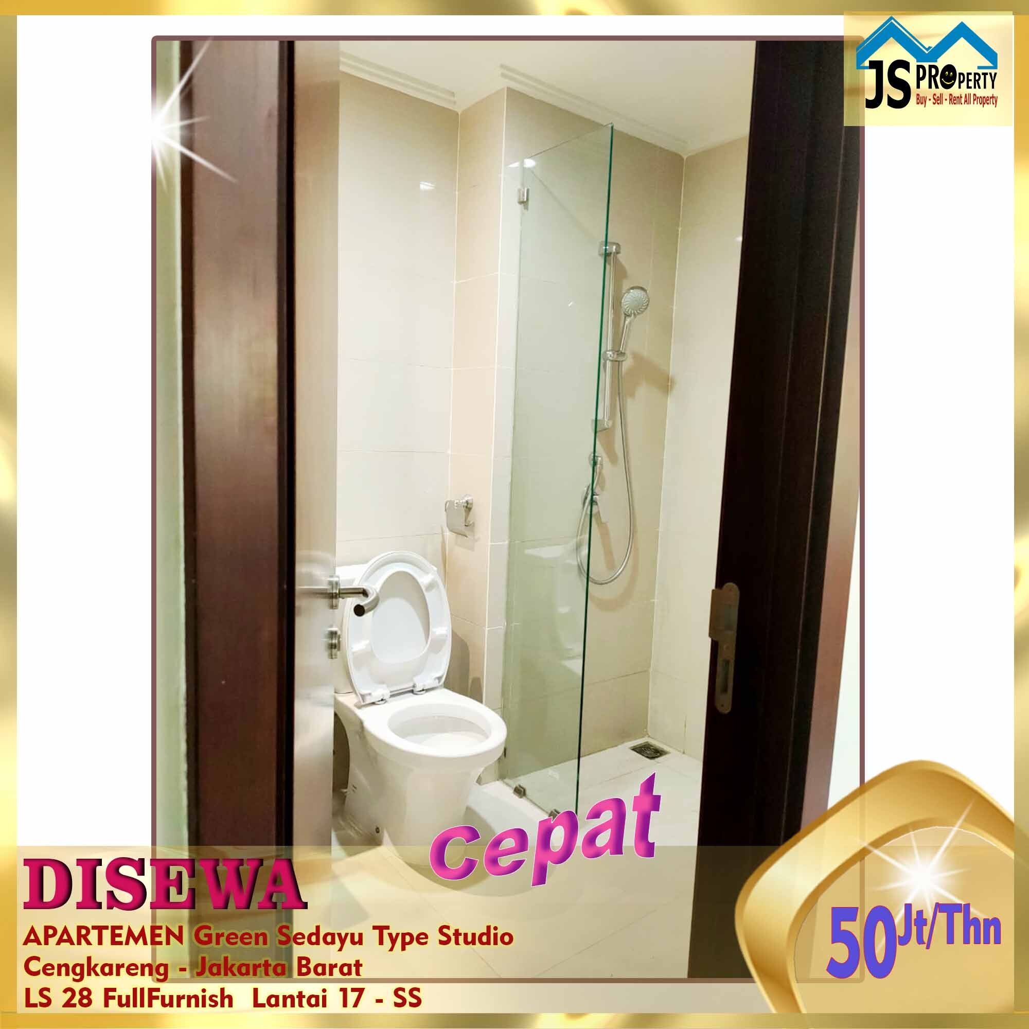 Modern Furnished Studio Apartment with City View