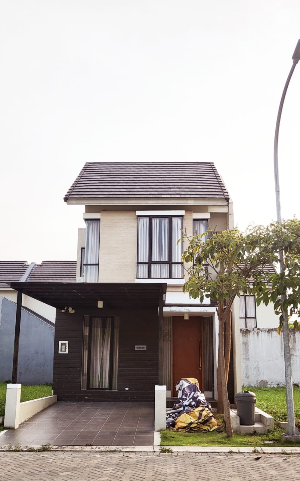 Northwest Central House in Citraland, Surabaya