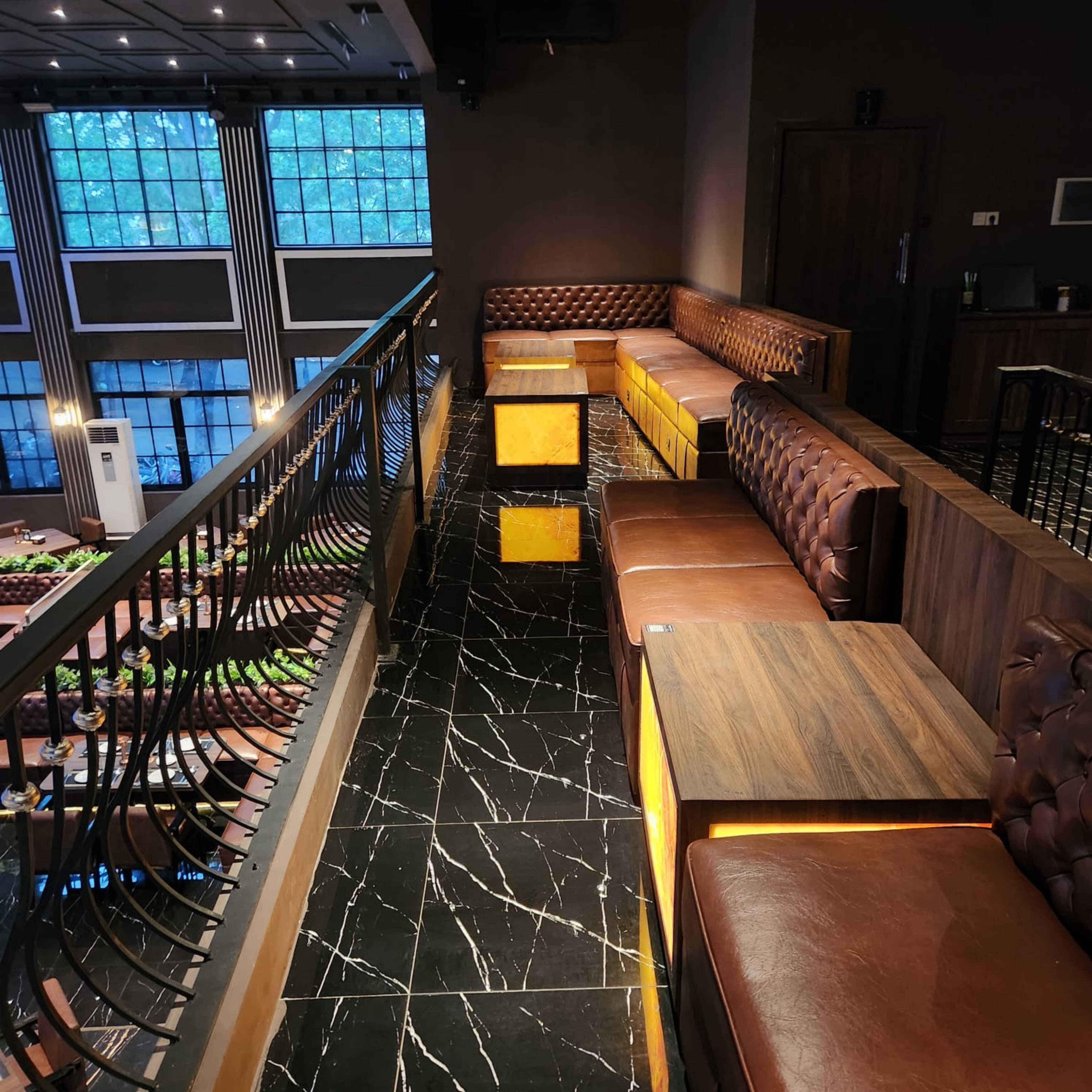 Luxury Two-Story Restaurant Lounge with Premium Location