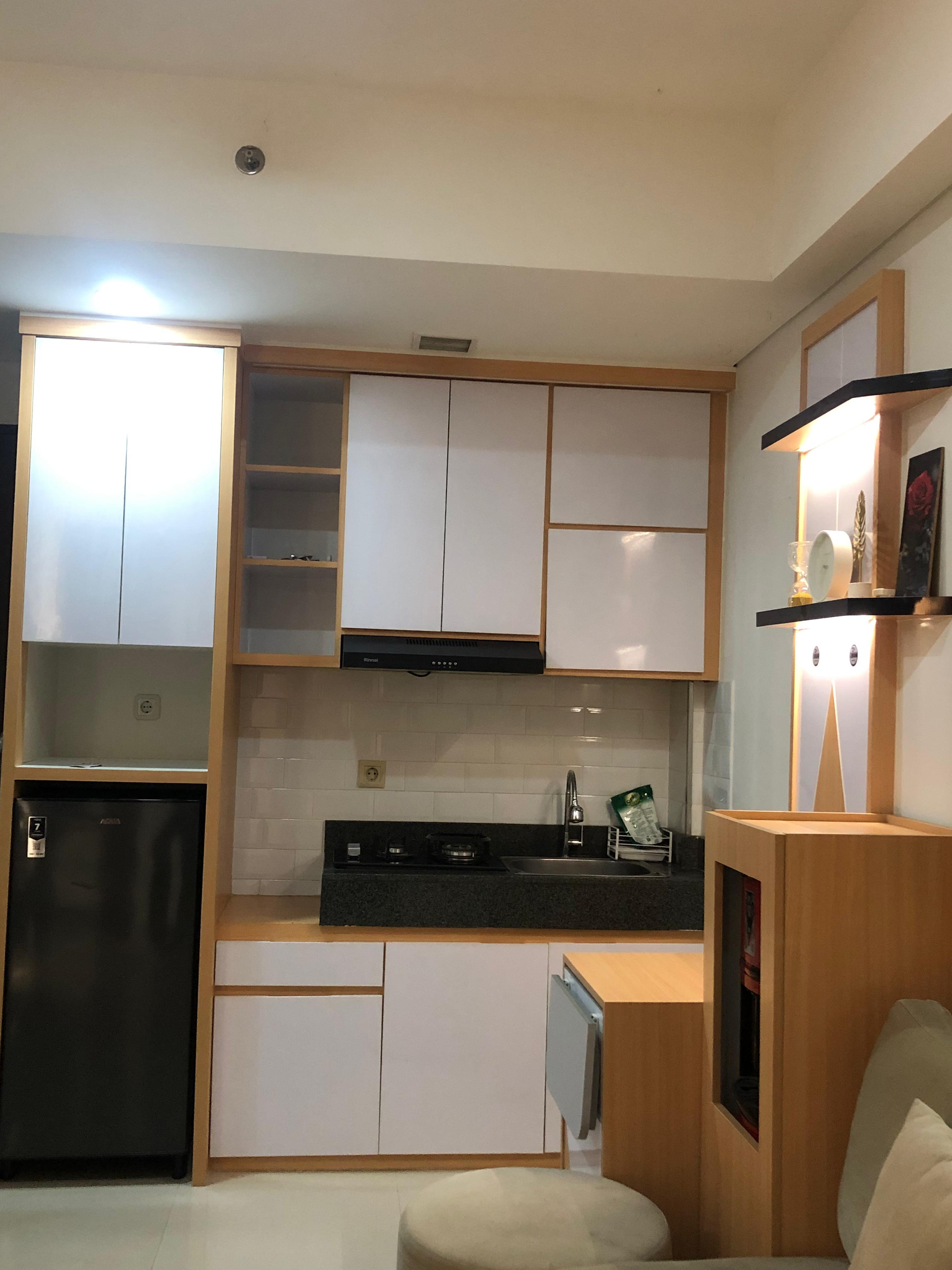 Полностью меблированная 2-комнатная квартира в Transpark Cibubur