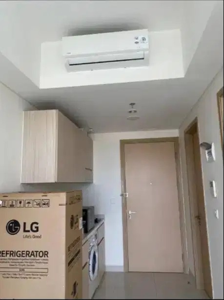 Modern 1BR Apartment with Pool View