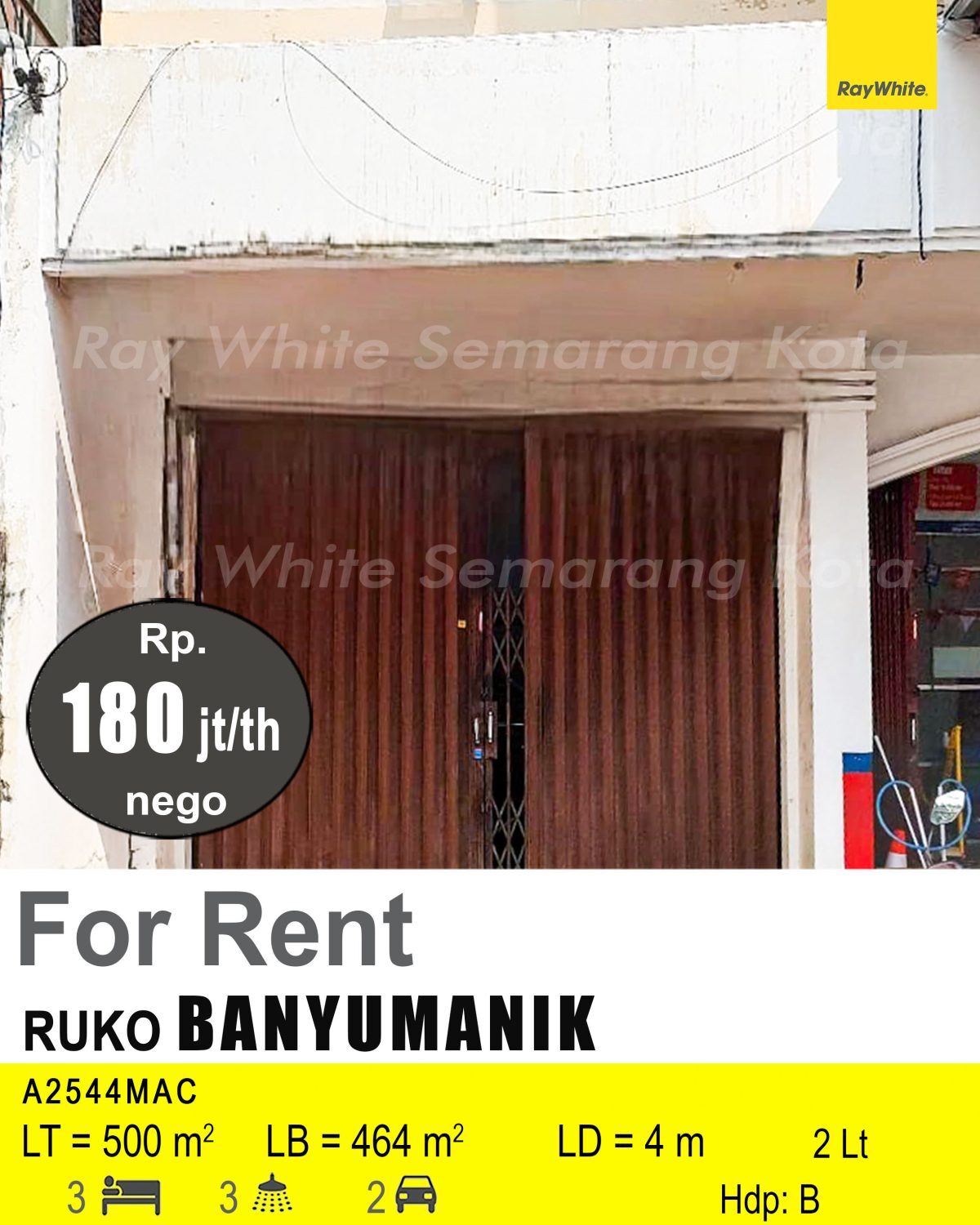 Spacious Banyumanik Commercial Space with 2 Floors