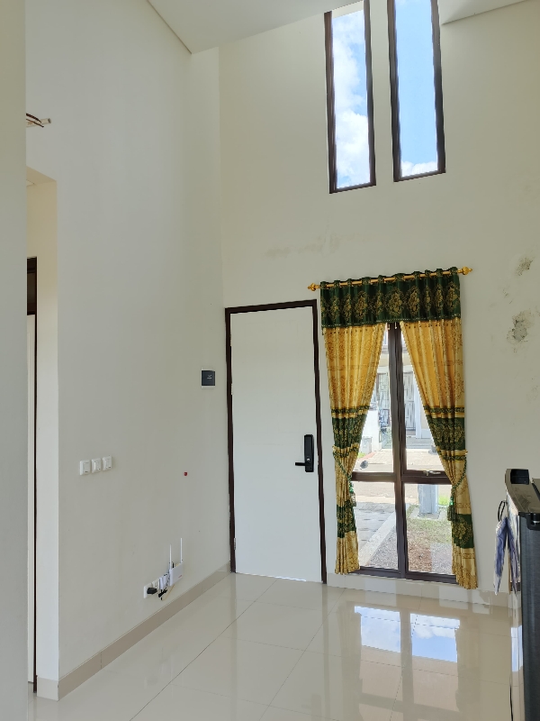 Semi-Furnished 2-Bedroom House with AC in Citra Raya
