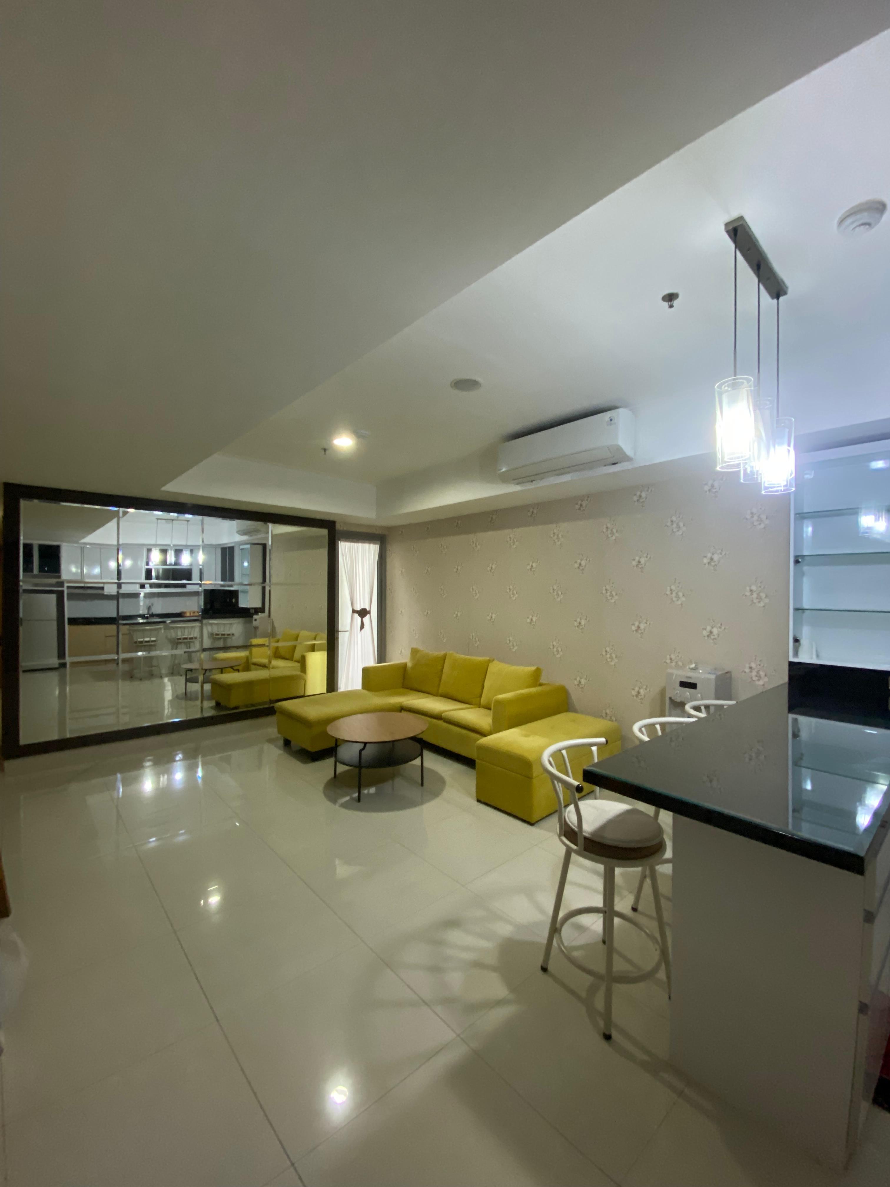 Furnished 2-Bed Apartment Near Mangga Dua Mall