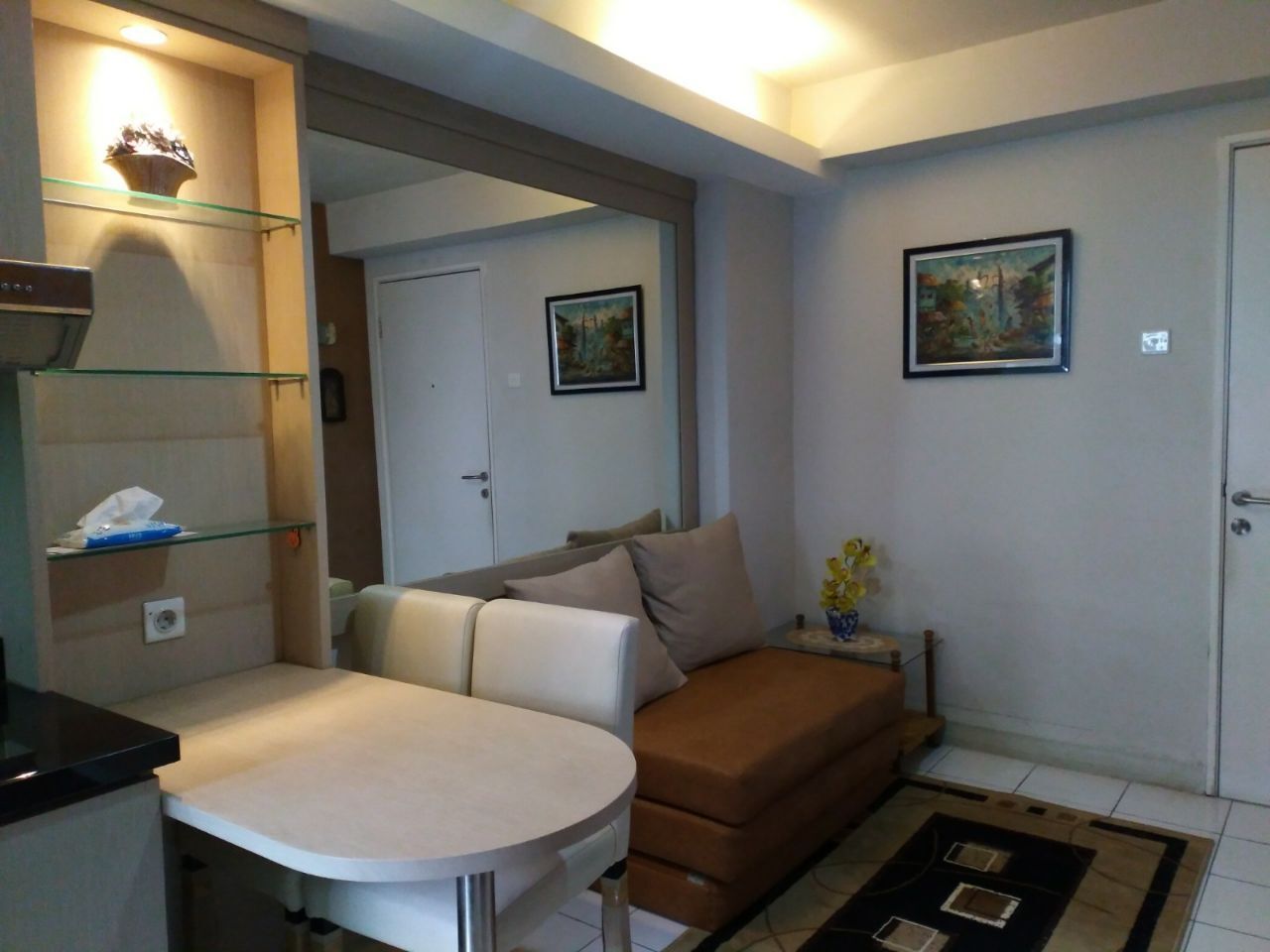 Kalibata City Residence-тегі 2 бөлмелі жиһазбен жабдықталған пәтер