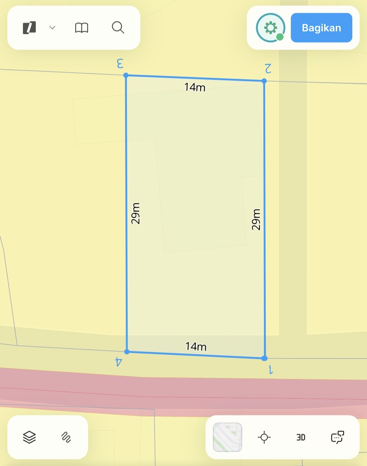 800m² Land Plot Near Pandawa Beach for Lease
