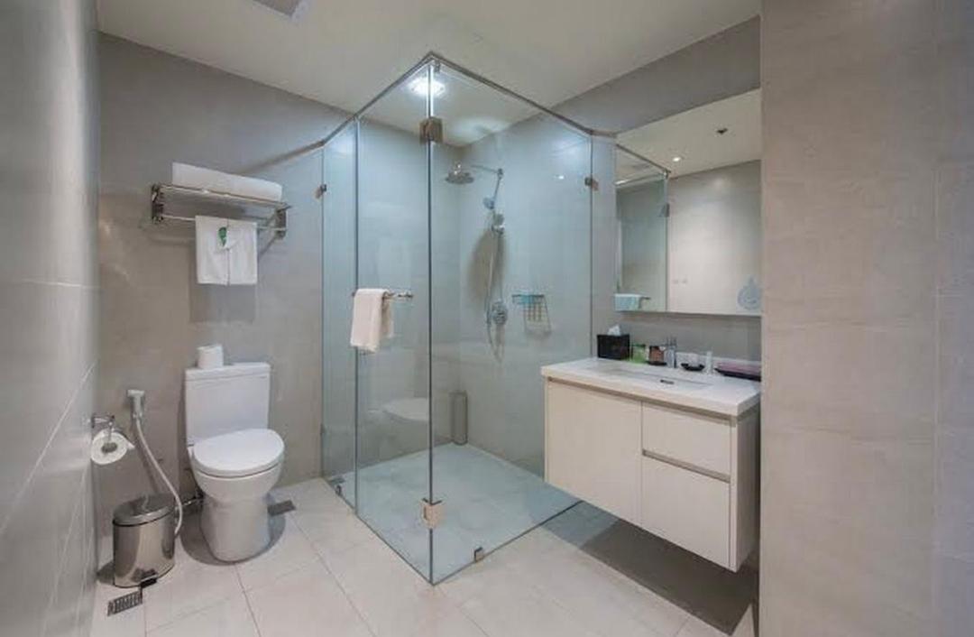 1 бөлмелі кондо Citadines CDC Ortigas-те, жоғарғы қабат, толық жабдықталған
