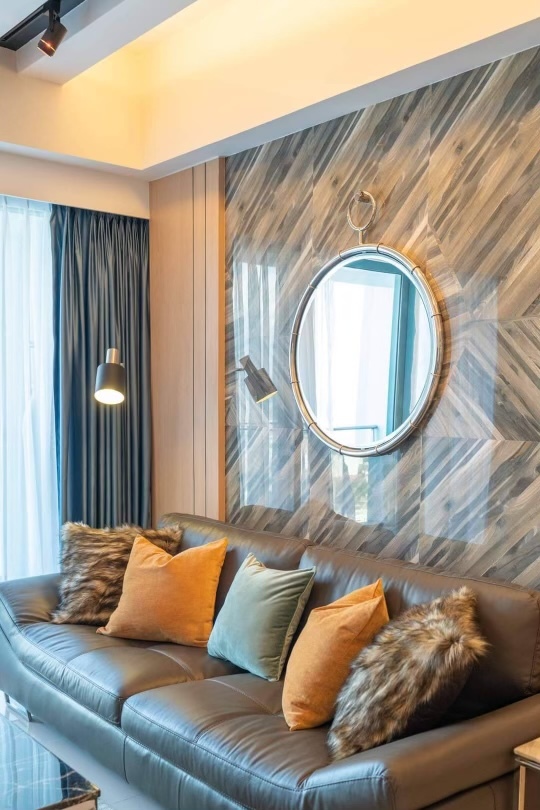One Uptown Residences-тегі 1 бөлмелі пәтер, премиум дизайн мен қала көрінісі бар