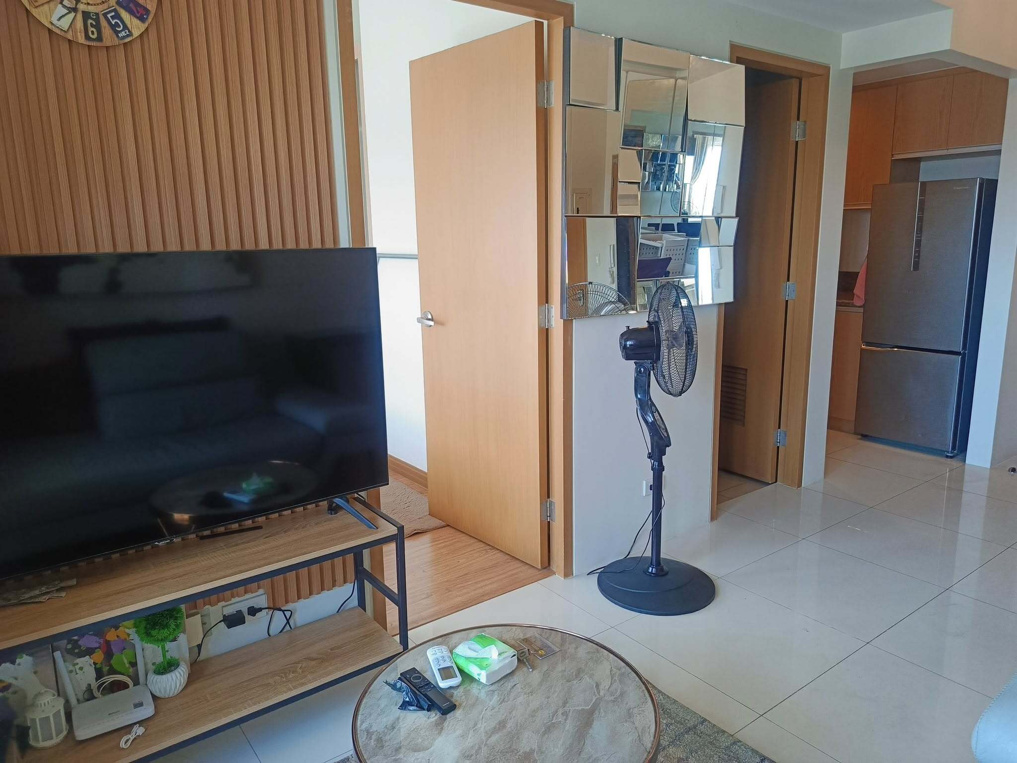 Толық жабдықталған 1 бөлмелі пәтер Times Square West, BGC