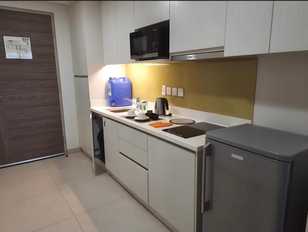 1 бөлмелі кондо Citadines CDC Ortigas-те, жоғарғы қабат, толық жабдықталған