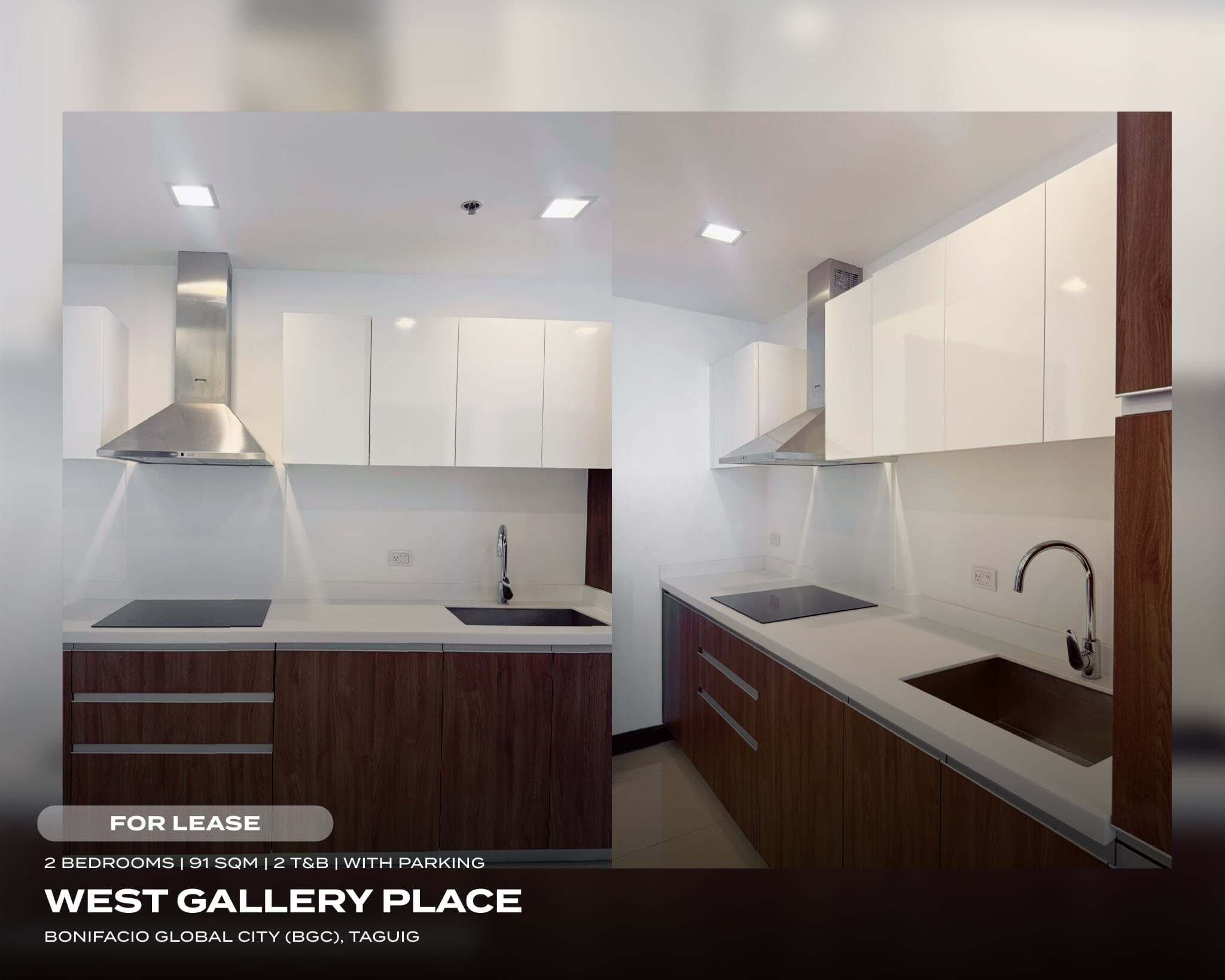 West Gallery Place-те толық жабдықталған 2 бөлмелі пәтер