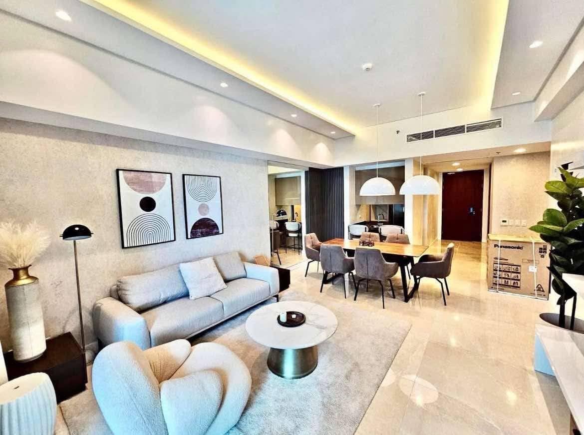 Grand Hyatt Residences-тегі 2 бөлмелі толық жабдықталған люкс пәтер
