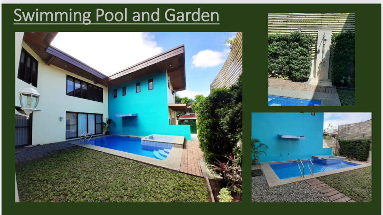 Two Storey House with Swimming Pool in Ayala Alabang Village