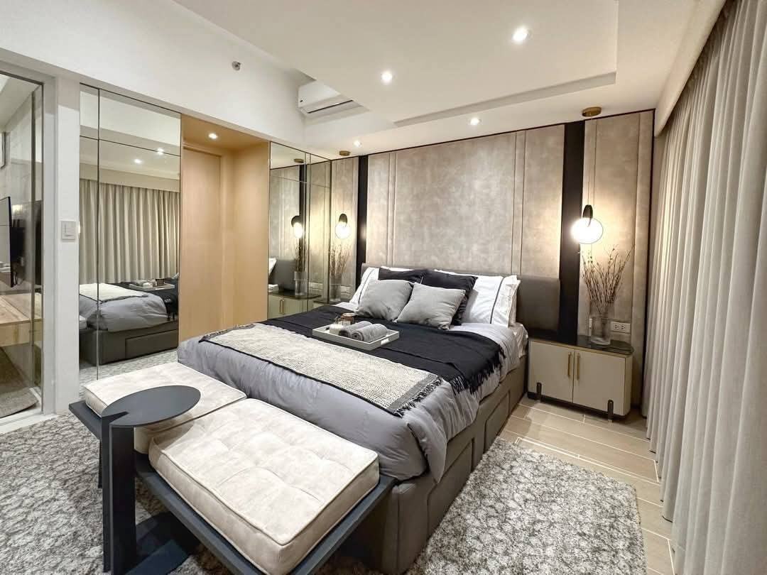 1 бөлмелі толық жабдықталған элитті Parksuites Tower 1 мұнарасындағы жоғарғы қаладағы пәтер