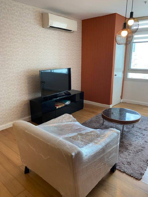 Furnished 1BR Park Terraces Tower 1 with Balcony and Parking