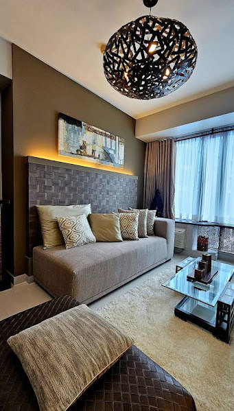 Толық жабдықталған бір бөлмелі пәтер Bellagio, BGC Тагигте