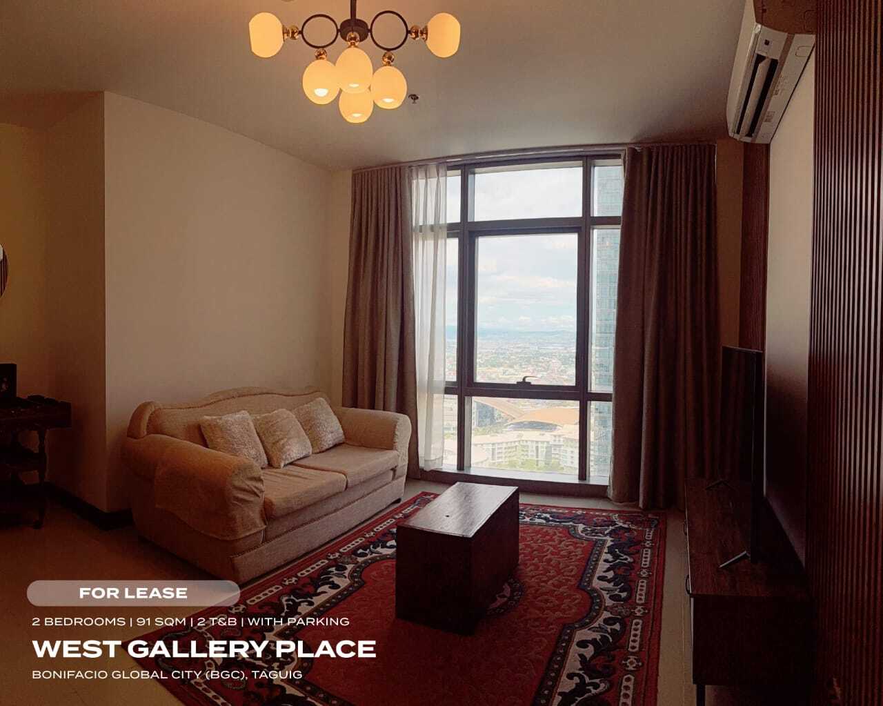 West Gallery Place-те толық жабдықталған 2 бөлмелі пәтер