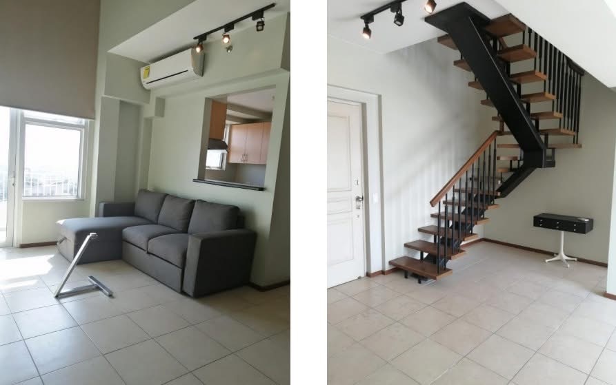 Two Serendra BGC-тегі 3 бөлмелі лофт-пәтер, толық жабдықталған