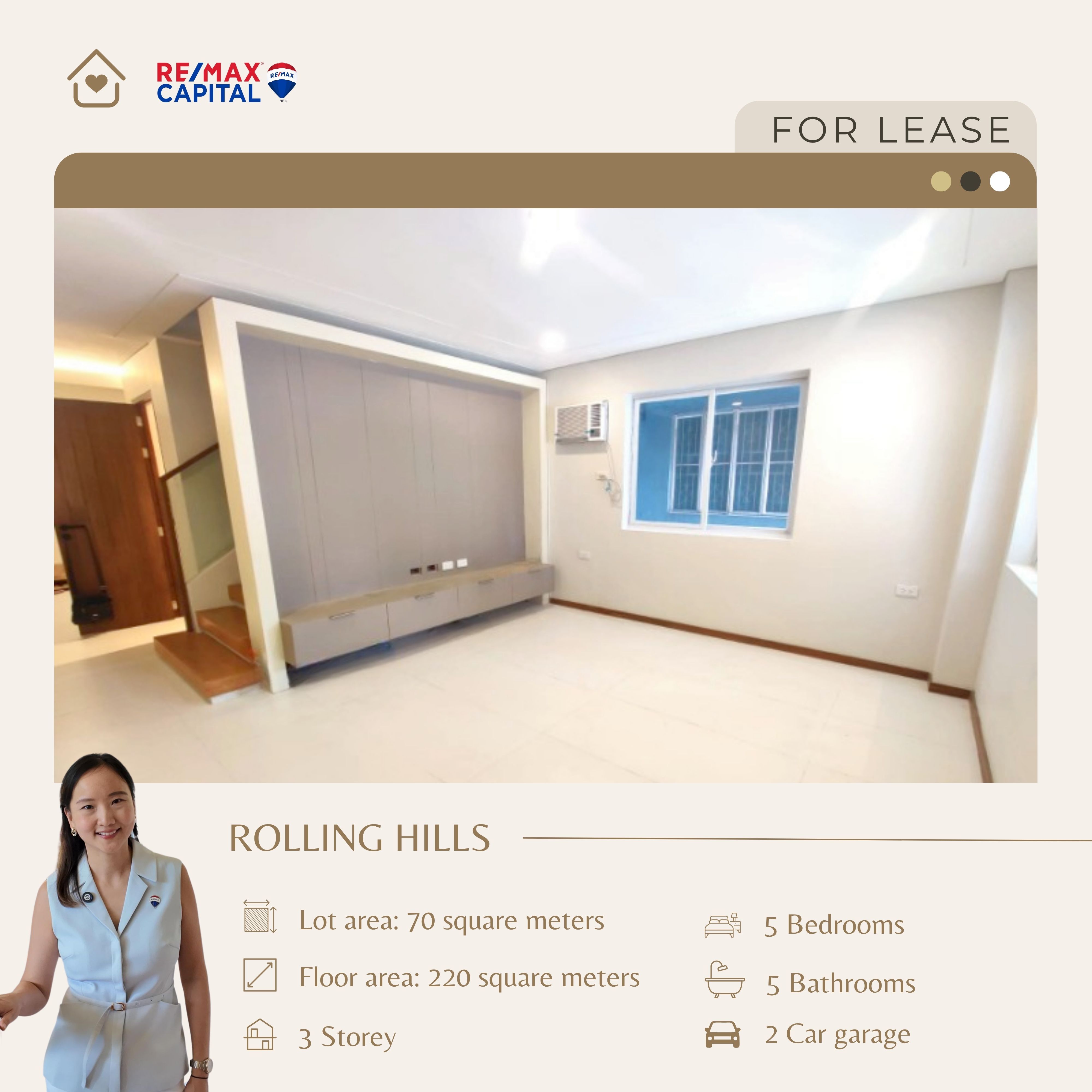 Quezon City қаласындағы Rolling Hills таунхаусы