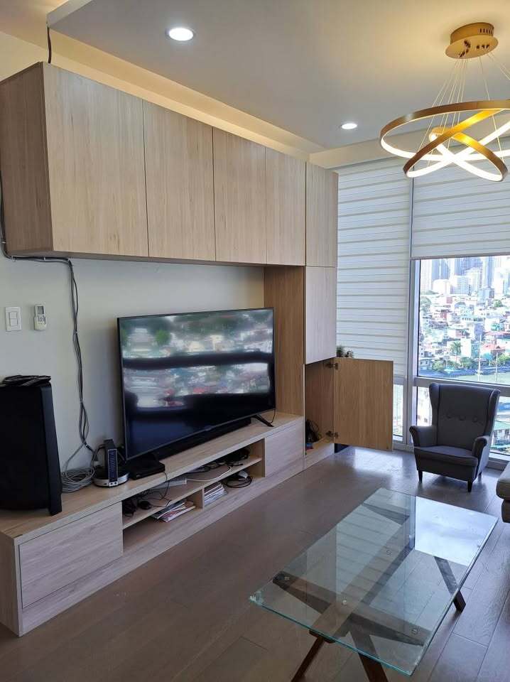 Толық жабдықталған 2 жатқы бөлмелі пәтер, Proscenium at Rockwell, Макати қаласы