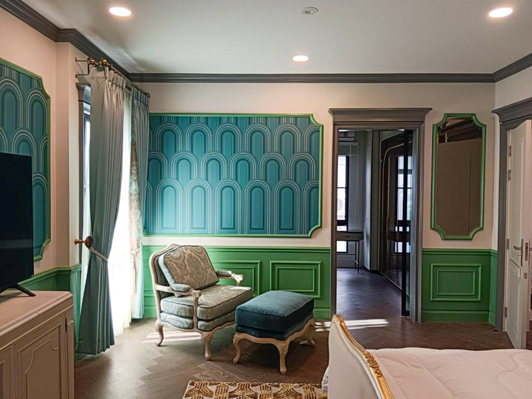 Newly Decorated Single House in Nantawan Rama 9 - Elegant Family Home