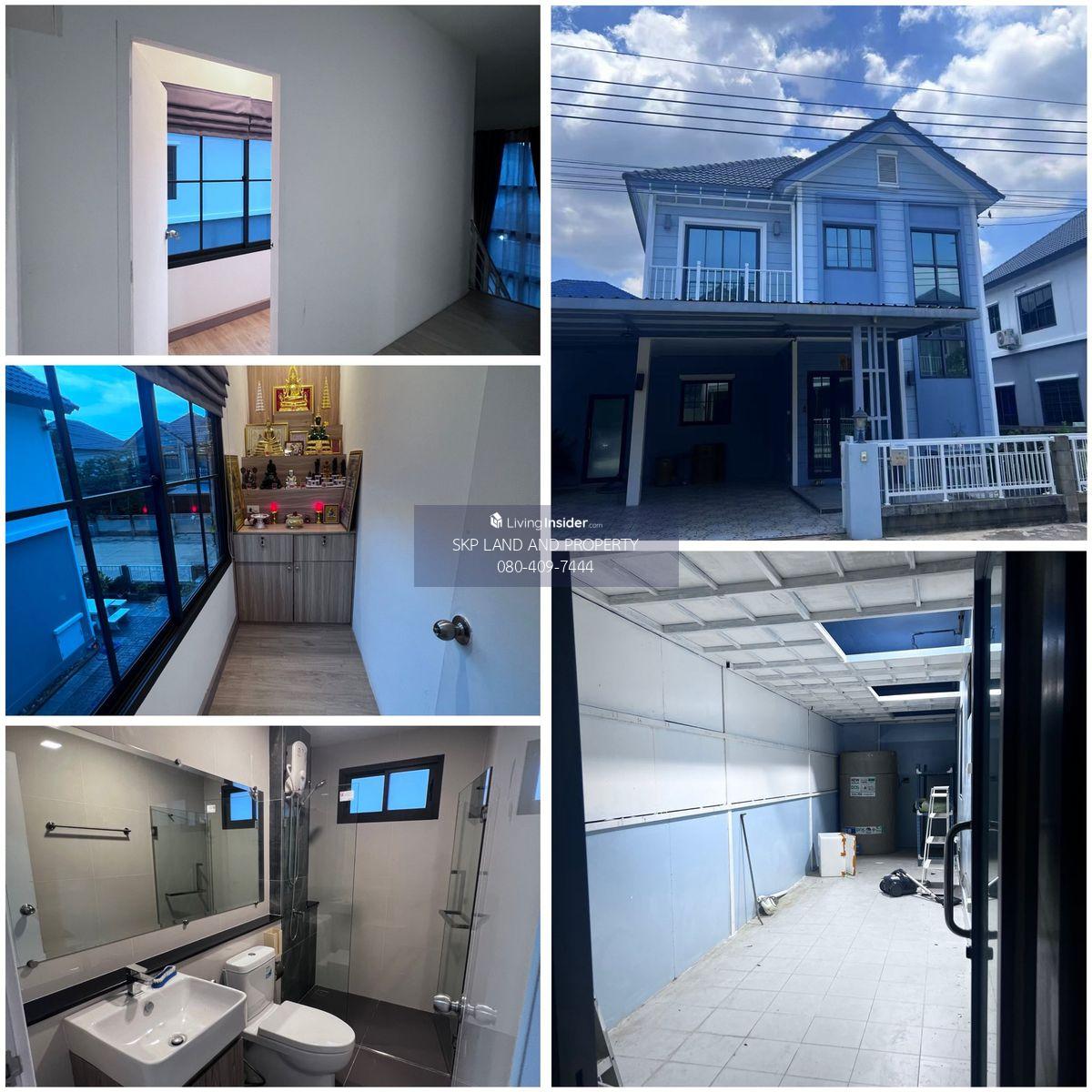 Detached house at Nature Plus (Rama 2-Tha Kham)