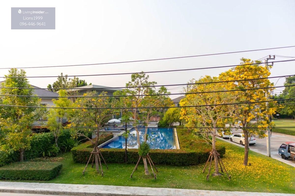 2-Story Corner House in Passorn Prestige Village with 3 Bedrooms