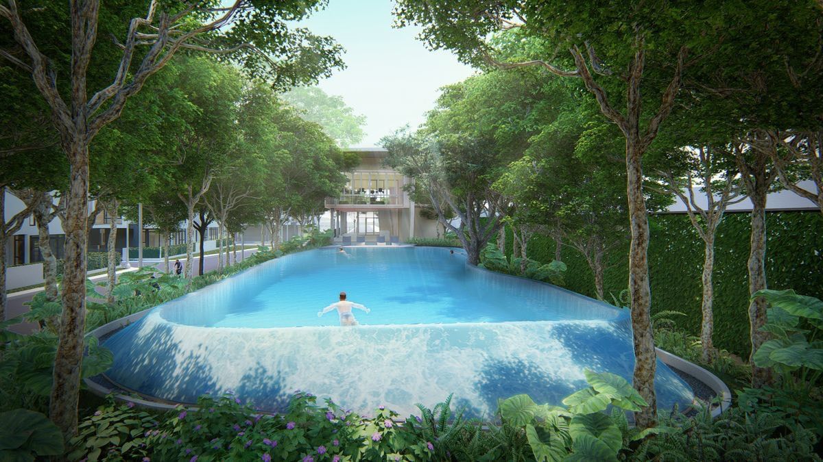 Spacious 2-Story English-Style House in The Eternity Greenwood, Rangsit