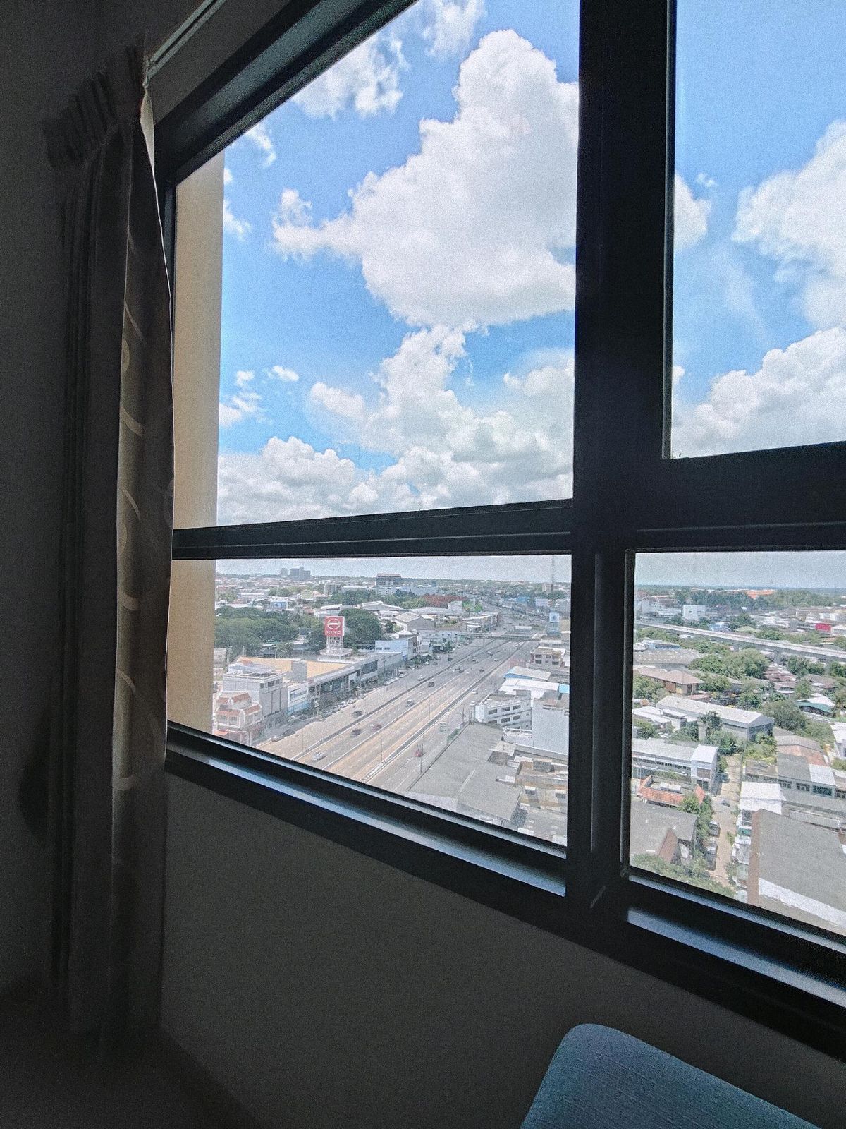 Corner Studio Apartment at EScent Condo near Central Khon Kaen
