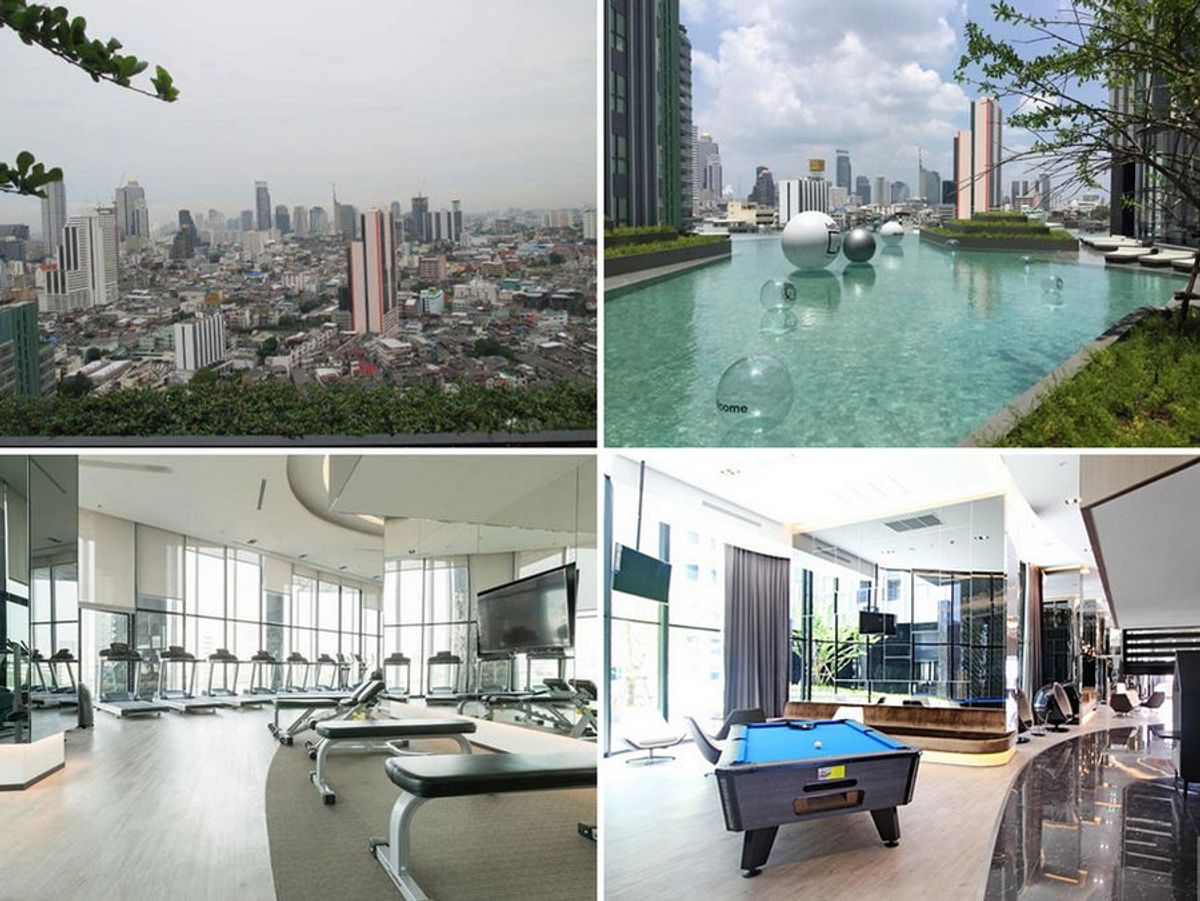Fully Furnished Studio Condo at Ideo Q Chula-Samyan near MRT Sam Yan