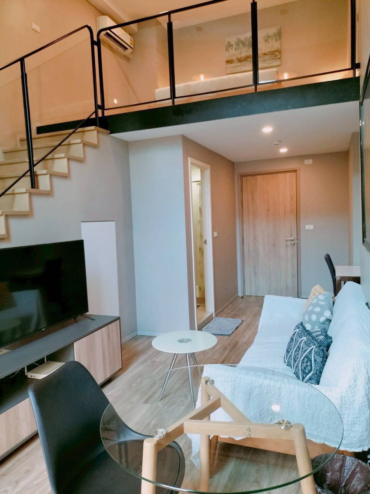 Duplex 1 Bedroom Condo near Sathorn, Fully Furnished