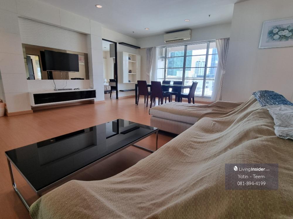 Baan Klang Krung Siam-Pathumwan - Spacious 3-Bedroom Fully Furnished Apartment