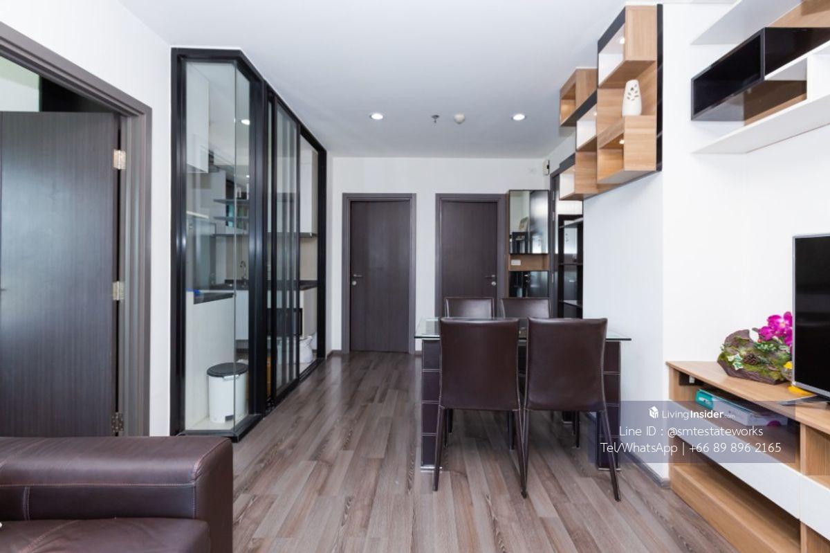 Fully Furnished 2-Bedroom Apartment at The Base Park West near BTS Onnut