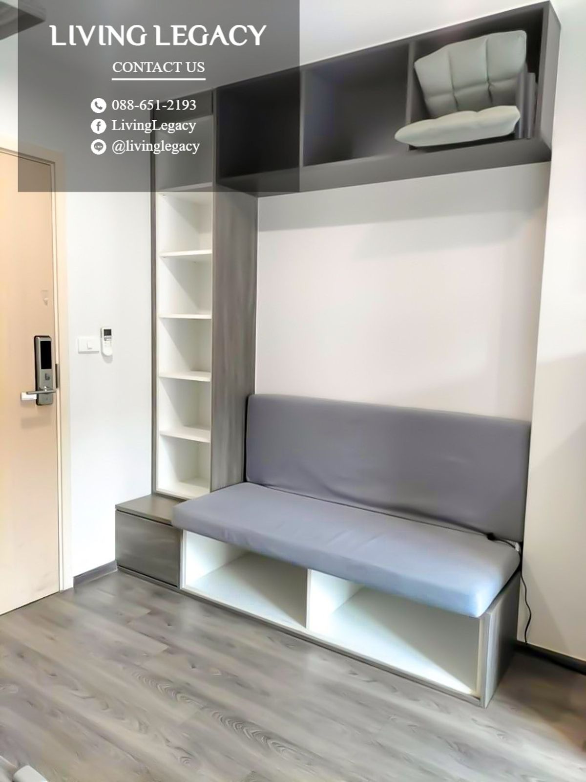Compact 1-Bedroom Condo at Rich Park @ Triple Station