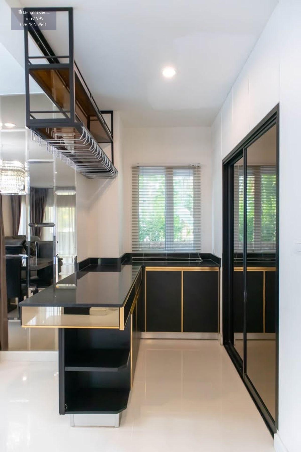 2-Story Corner House in Passorn Prestige Village with 3 Bedrooms