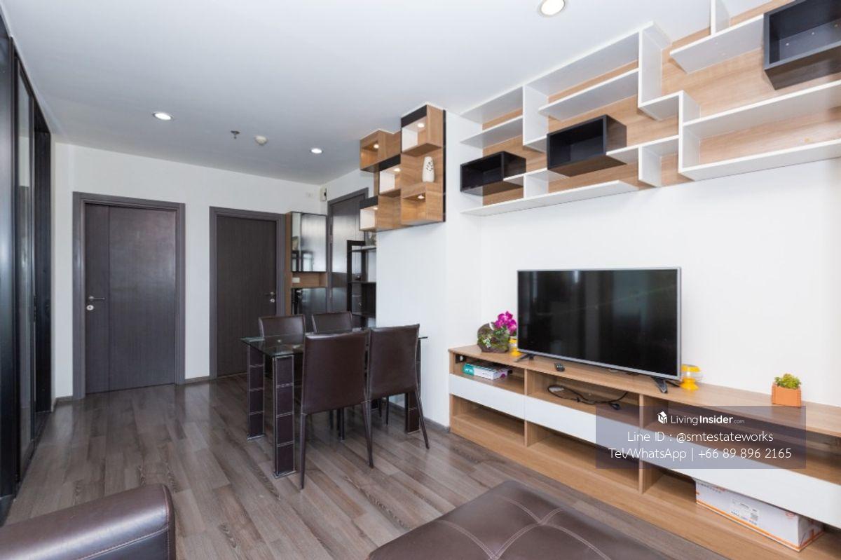 Fully Furnished 2-Bedroom Apartment at The Base Park West near BTS Onnut