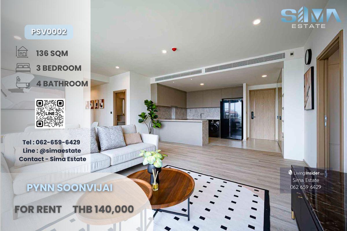 Luxury 3-Bedroom Condo in Soi Rama 9, Near City Center
