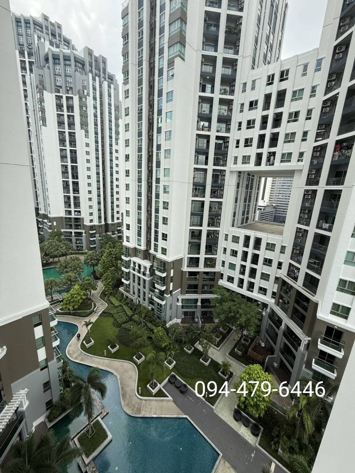 Bell Grand Rama 9-дағы 2 жұмақты пәтер - толық жабдықталған