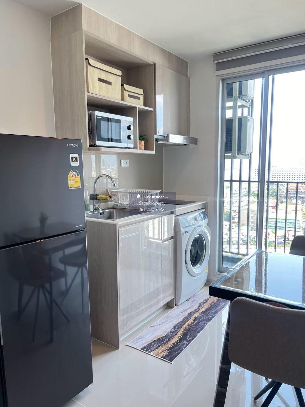 Ideo Charan 70 - Riverview: Fully Furnished 1-Bedroom Condo