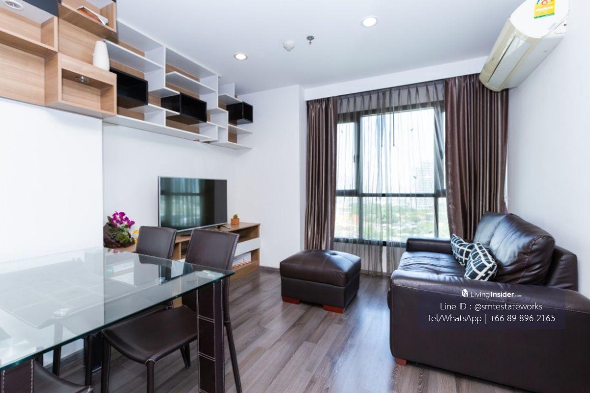 Fully Furnished 2-Bedroom Apartment at The Base Park West near BTS Onnut