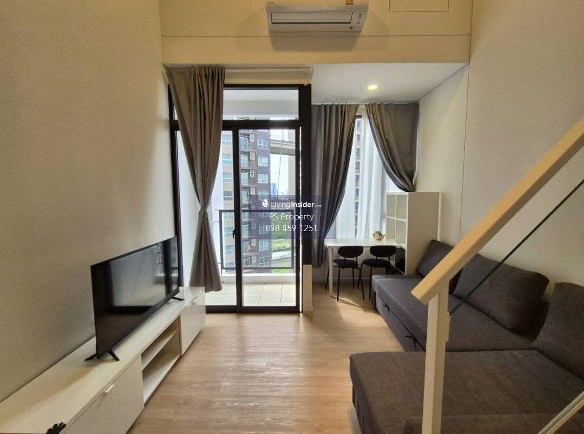 Duplex One Bedroom Near MRTA Station, Fully Furnished