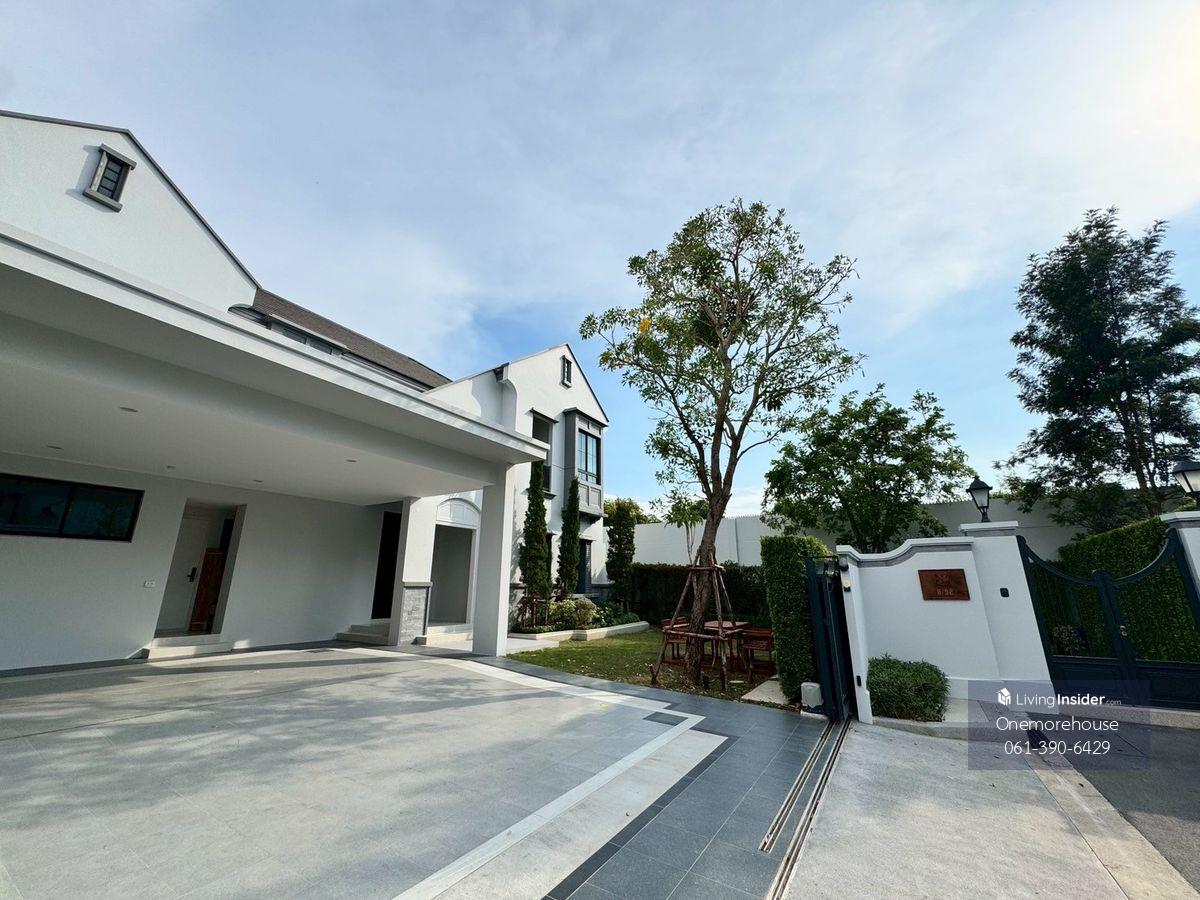 Luxurious 4-Bedroom Villa in Nantawan Rama 9 with 5 Parking Spaces