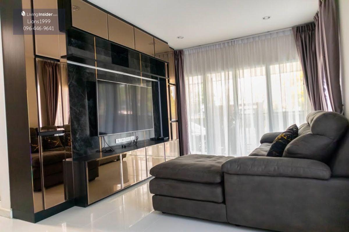 2-Story Corner House in Passorn Prestige Village with 3 Bedrooms