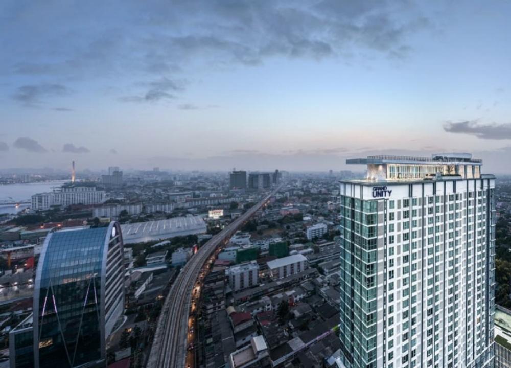 Кондо De Lapis Charan 81 - 1 спальня рядом с MRT Bang Phlat с видом на реку
