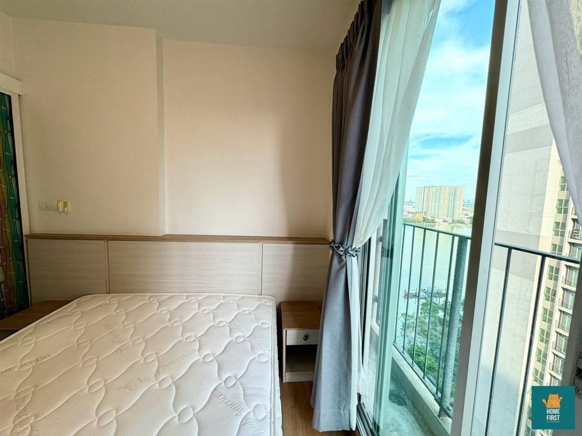 Beautiful river view 1-bedroom apartment in Chapter One Rat Burana