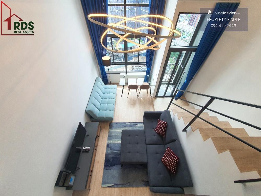 Duplex Ideo Rama 9-New Road Apartment, 23rd Floor, 37 sq m