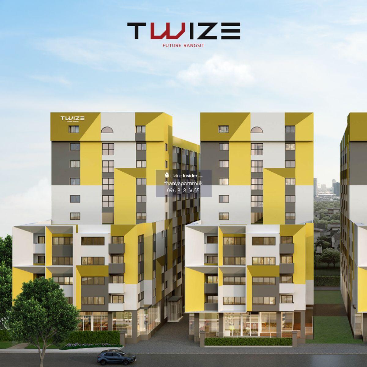 Twize Future Rangsit - Modern 30 sq.m. Apartment